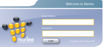Image of login box